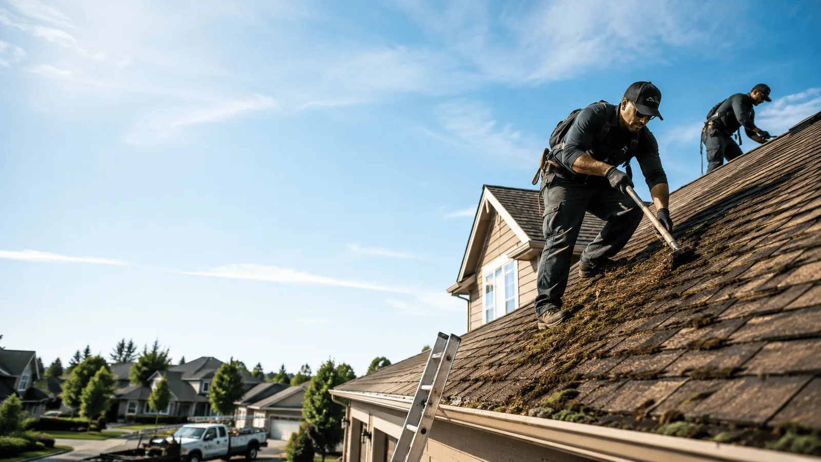 Roof Moss Removal in Pangburn, AR near me